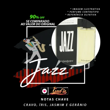 Perfume Similar Gadis 75 Inspirado em Jazz Contratipo